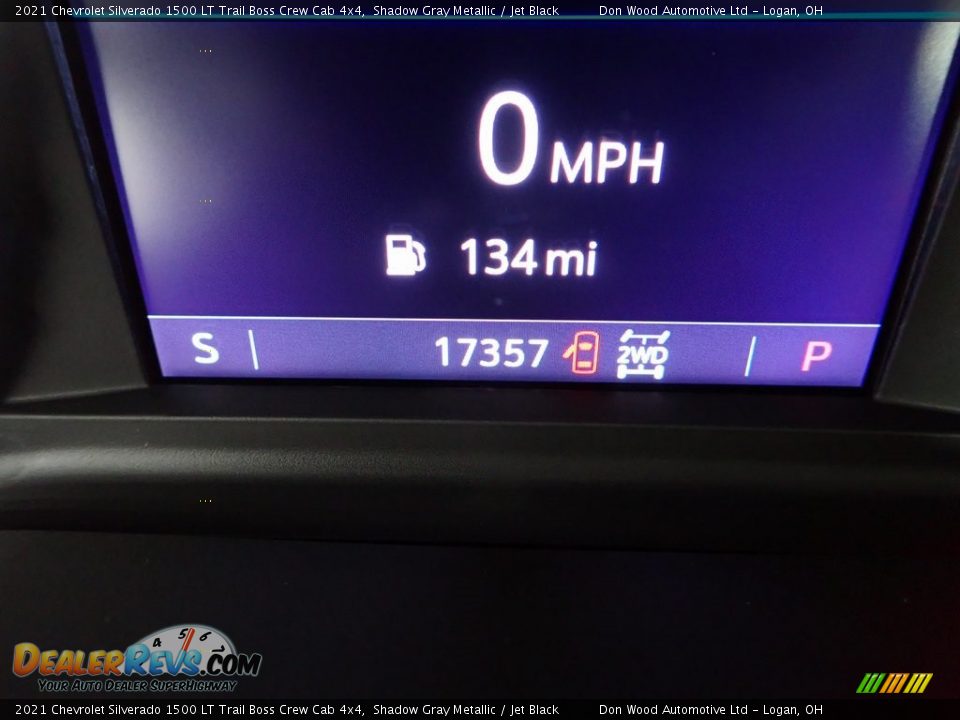 2021 Chevrolet Silverado 1500 LT Trail Boss Crew Cab 4x4 Shadow Gray Metallic / Jet Black Photo #32