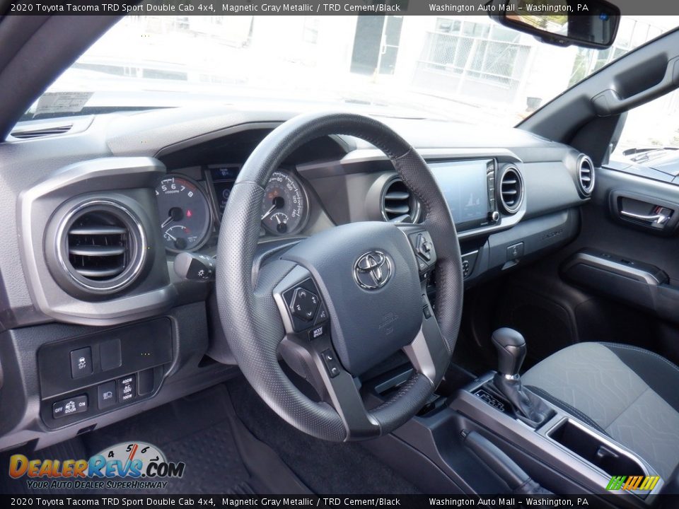 2020 Toyota Tacoma TRD Sport Double Cab 4x4 Magnetic Gray Metallic / TRD Cement/Black Photo #20