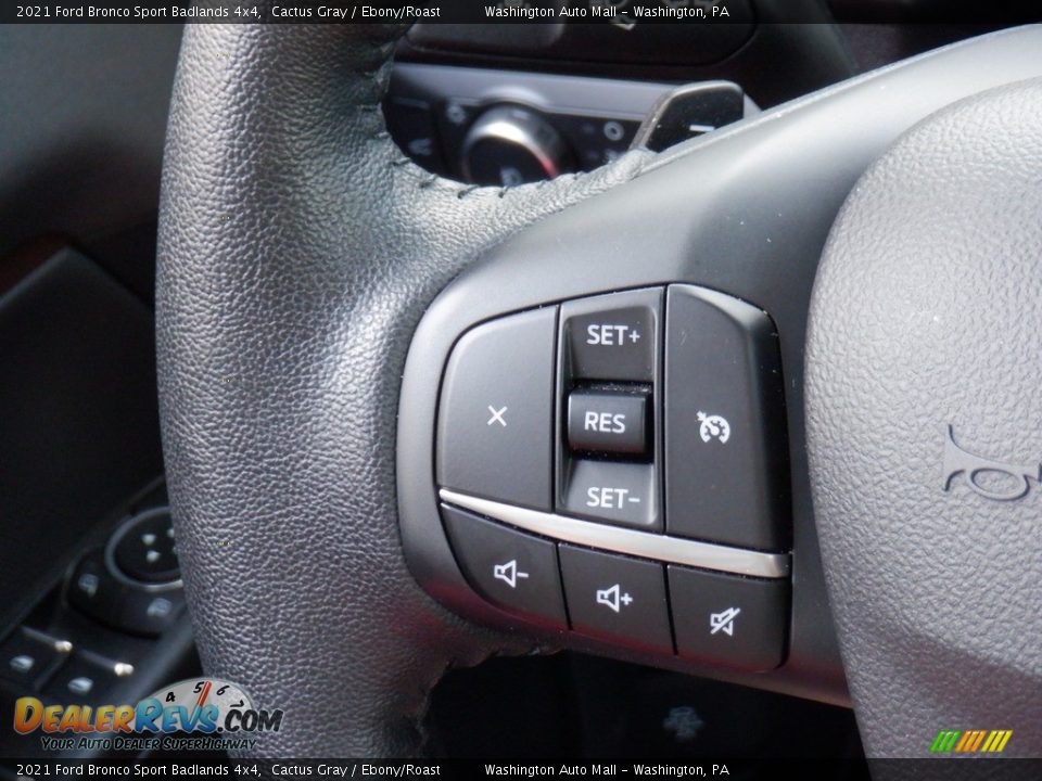 2021 Ford Bronco Sport Badlands 4x4 Steering Wheel Photo #33
