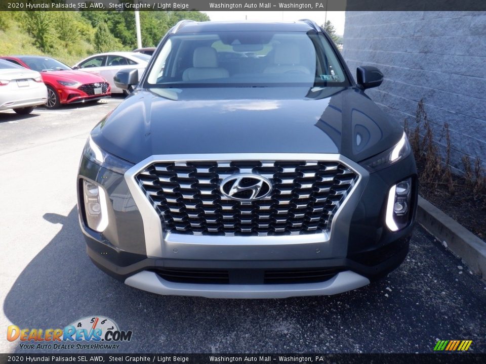 2020 Hyundai Palisade SEL AWD Steel Graphite / Light Beige Photo #3