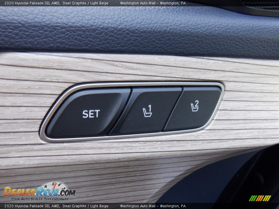 2020 Hyundai Palisade SEL AWD Steel Graphite / Light Beige Photo #13