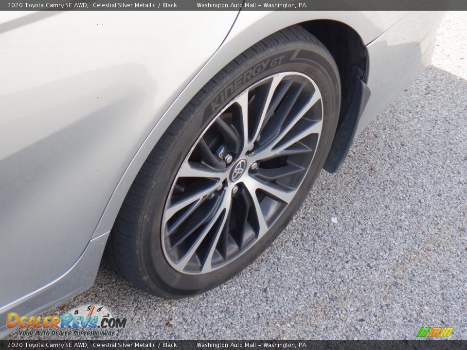 2020 Toyota Camry SE AWD Celestial Silver Metallic / Black Photo #15