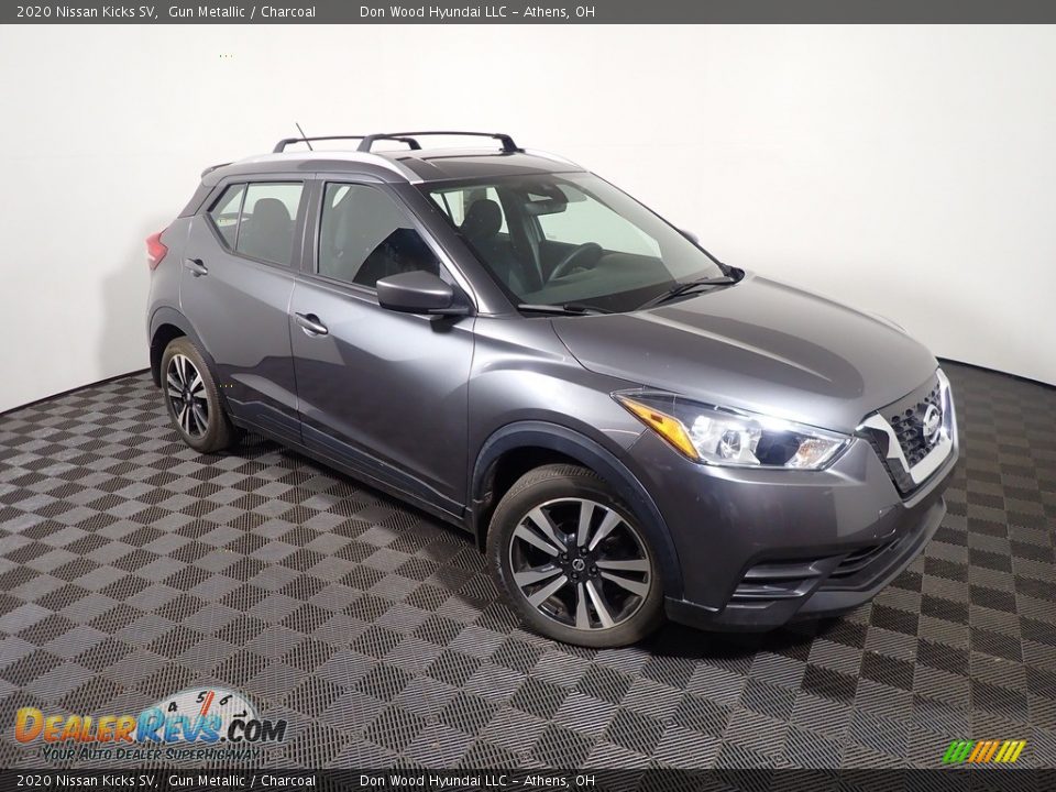 2020 Nissan Kicks SV Gun Metallic / Charcoal Photo #3