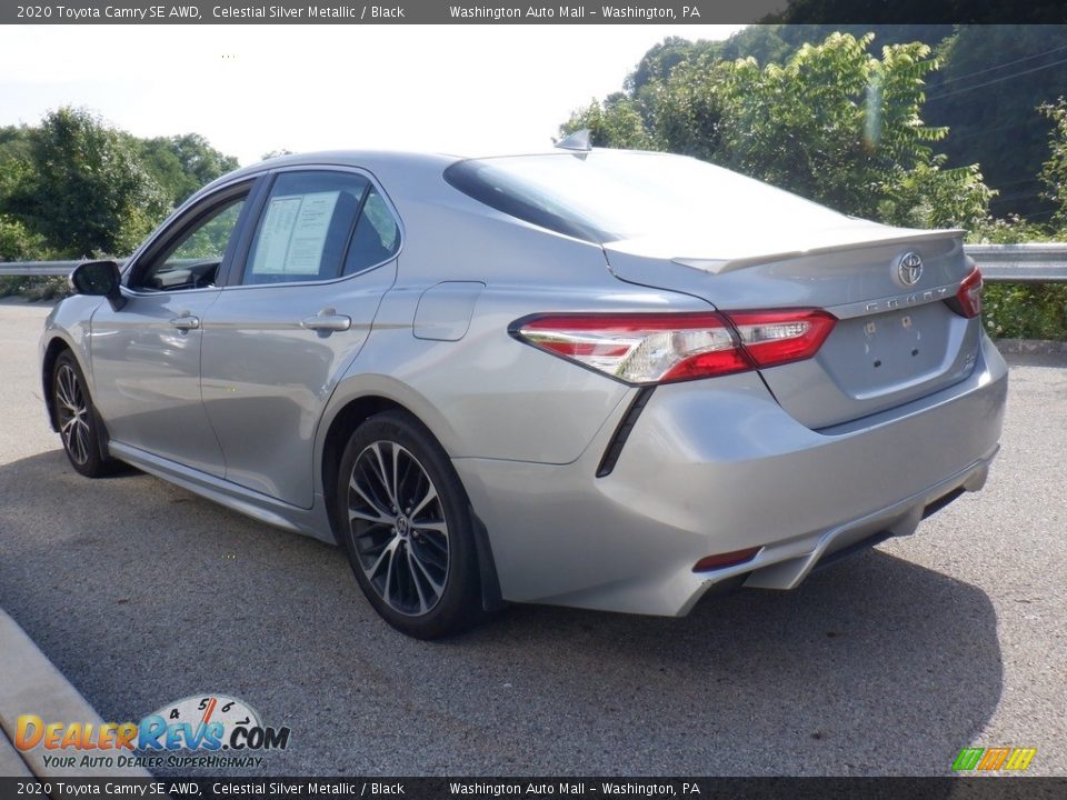 2020 Toyota Camry SE AWD Celestial Silver Metallic / Black Photo #16