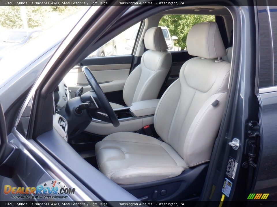 Front Seat of 2020 Hyundai Palisade SEL AWD Photo #15