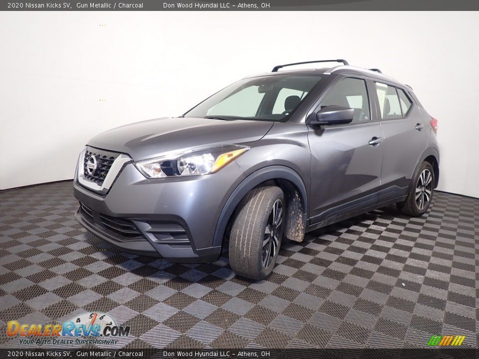 2020 Nissan Kicks SV Gun Metallic / Charcoal Photo #7