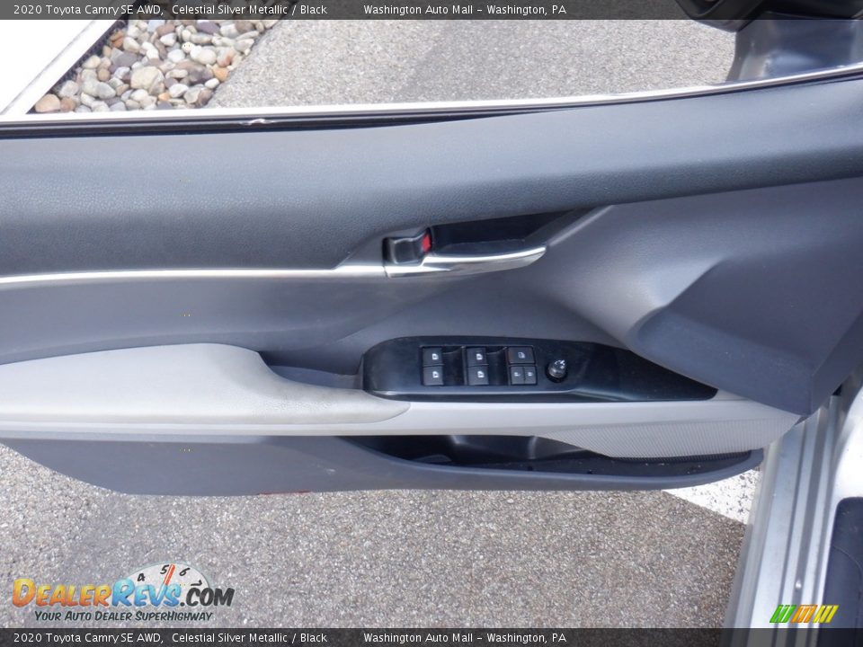 2020 Toyota Camry SE AWD Celestial Silver Metallic / Black Photo #21