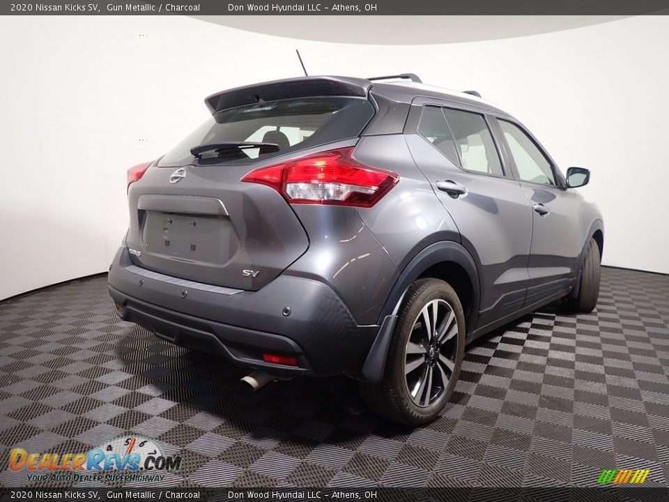 2020 Nissan Kicks SV Gun Metallic / Charcoal Photo #14