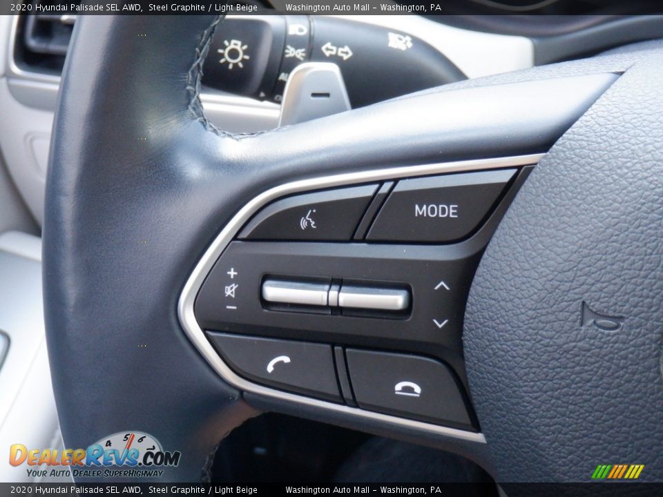 2020 Hyundai Palisade SEL AWD Steering Wheel Photo #27