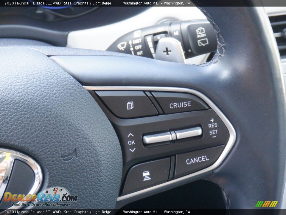2020 Hyundai Palisade SEL AWD Steering Wheel Photo #28