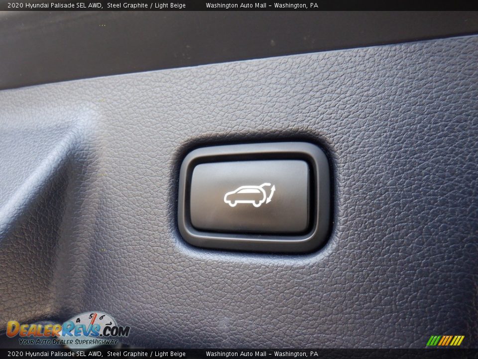 2020 Hyundai Palisade SEL AWD Steel Graphite / Light Beige Photo #36