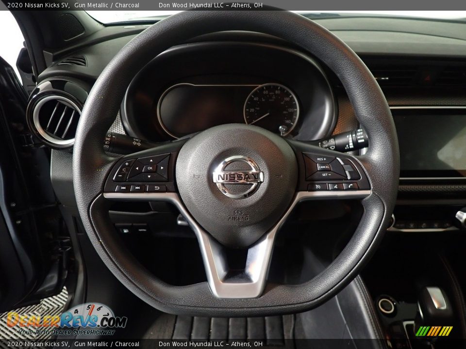 2020 Nissan Kicks SV Gun Metallic / Charcoal Photo #22