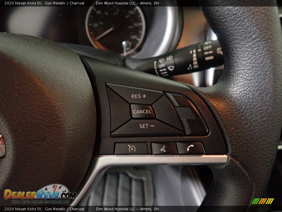 2020 Nissan Kicks SV Gun Metallic / Charcoal Photo #24