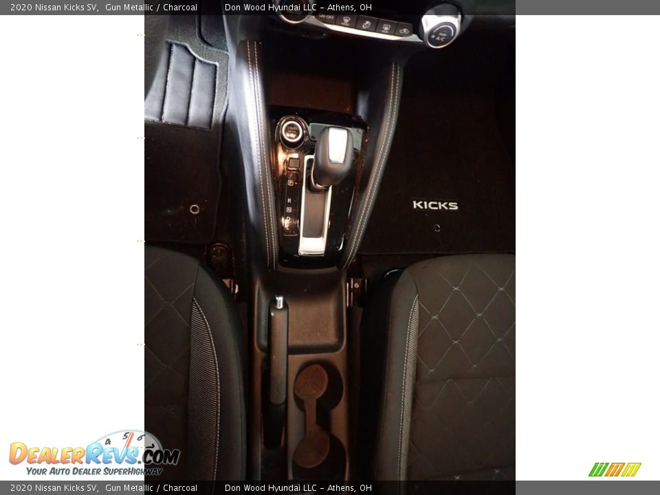 2020 Nissan Kicks SV Gun Metallic / Charcoal Photo #25