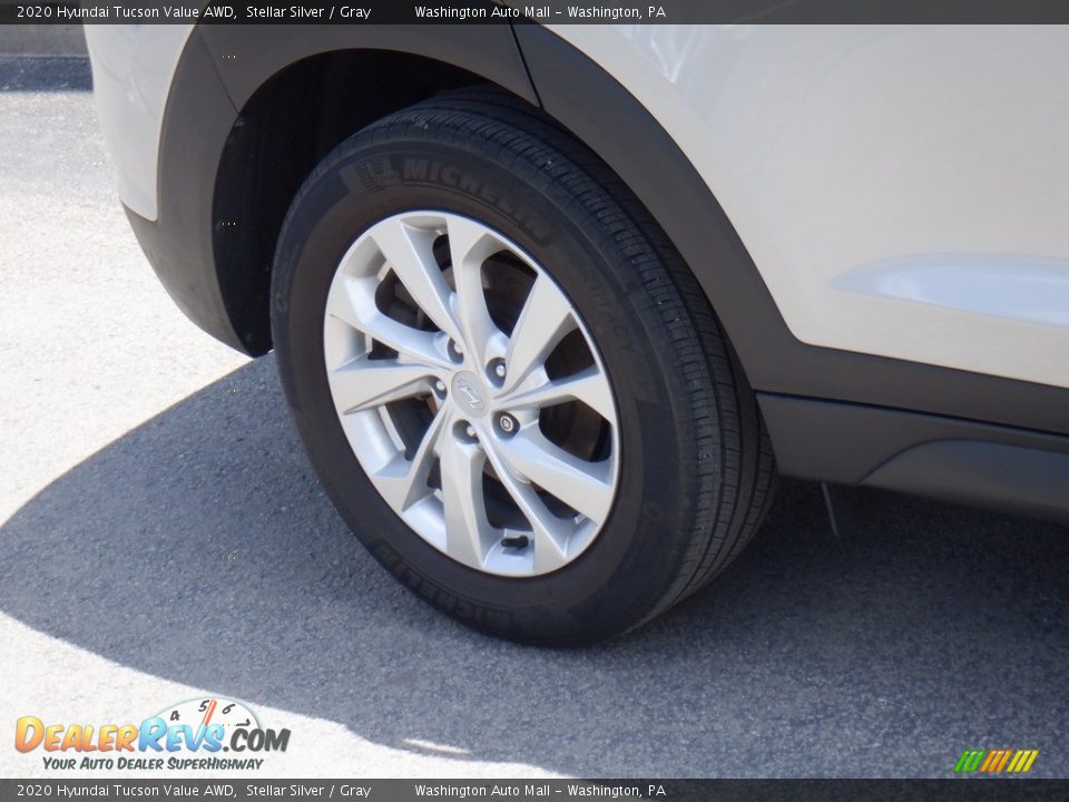 2020 Hyundai Tucson Value AWD Stellar Silver / Gray Photo #3