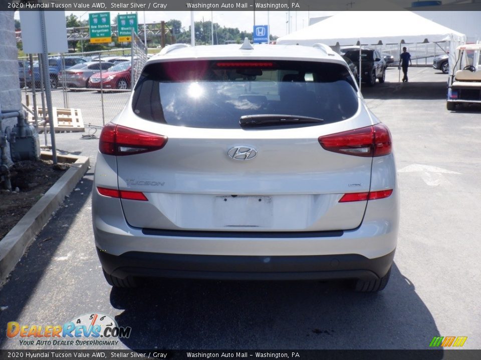 2020 Hyundai Tucson Value AWD Stellar Silver / Gray Photo #7