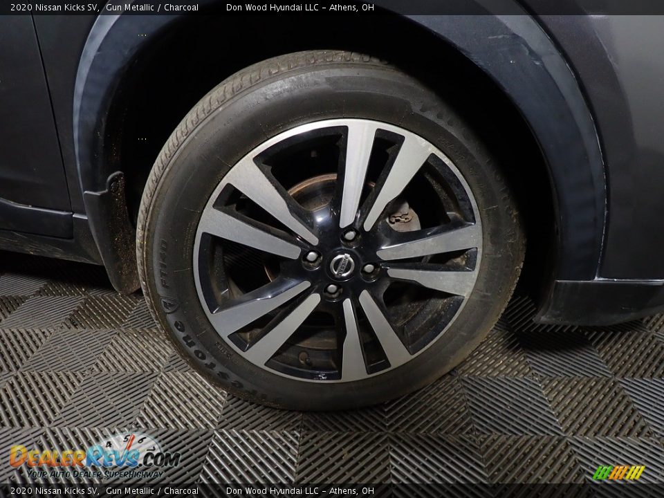 2020 Nissan Kicks SV Gun Metallic / Charcoal Photo #34