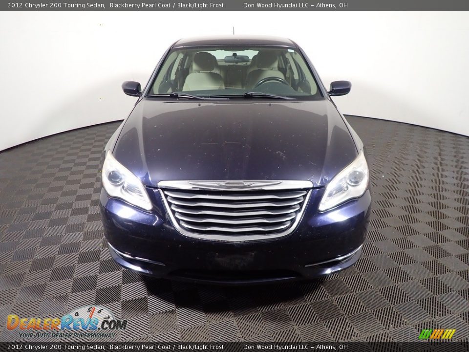 2012 Chrysler 200 Touring Sedan Blackberry Pearl Coat / Black/Light Frost Photo #5