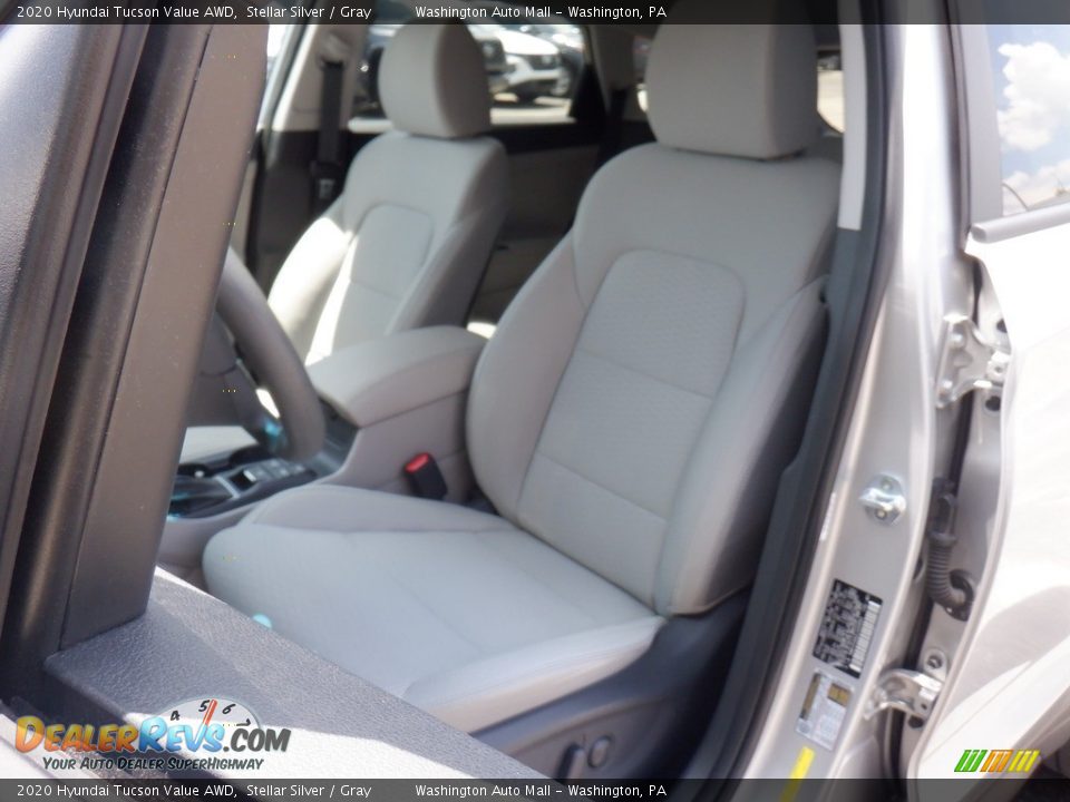 2020 Hyundai Tucson Value AWD Stellar Silver / Gray Photo #27