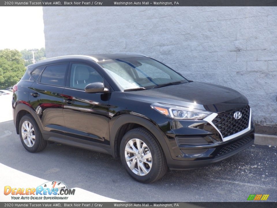 2020 Hyundai Tucson Value AWD Black Noir Pearl / Gray Photo #1