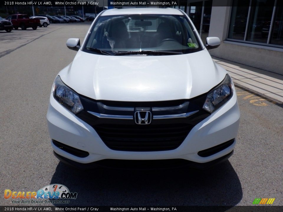2018 Honda HR-V LX AWD White Orchid Pearl / Gray Photo #4