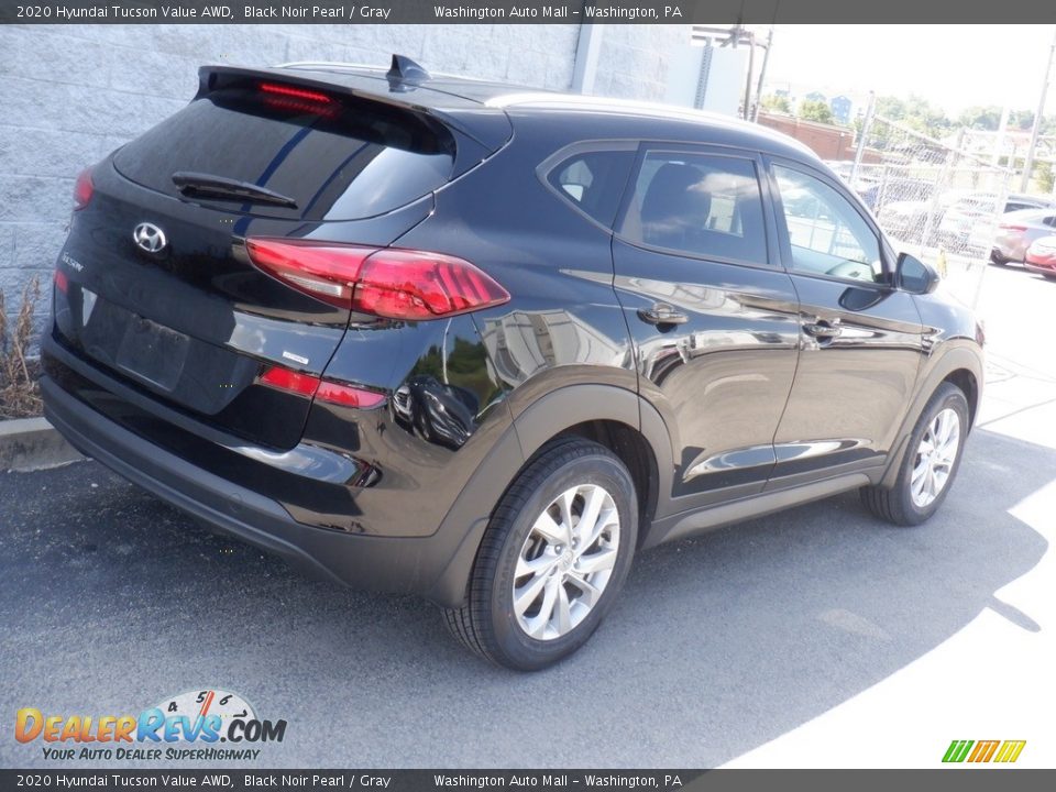 2020 Hyundai Tucson Value AWD Black Noir Pearl / Gray Photo #7