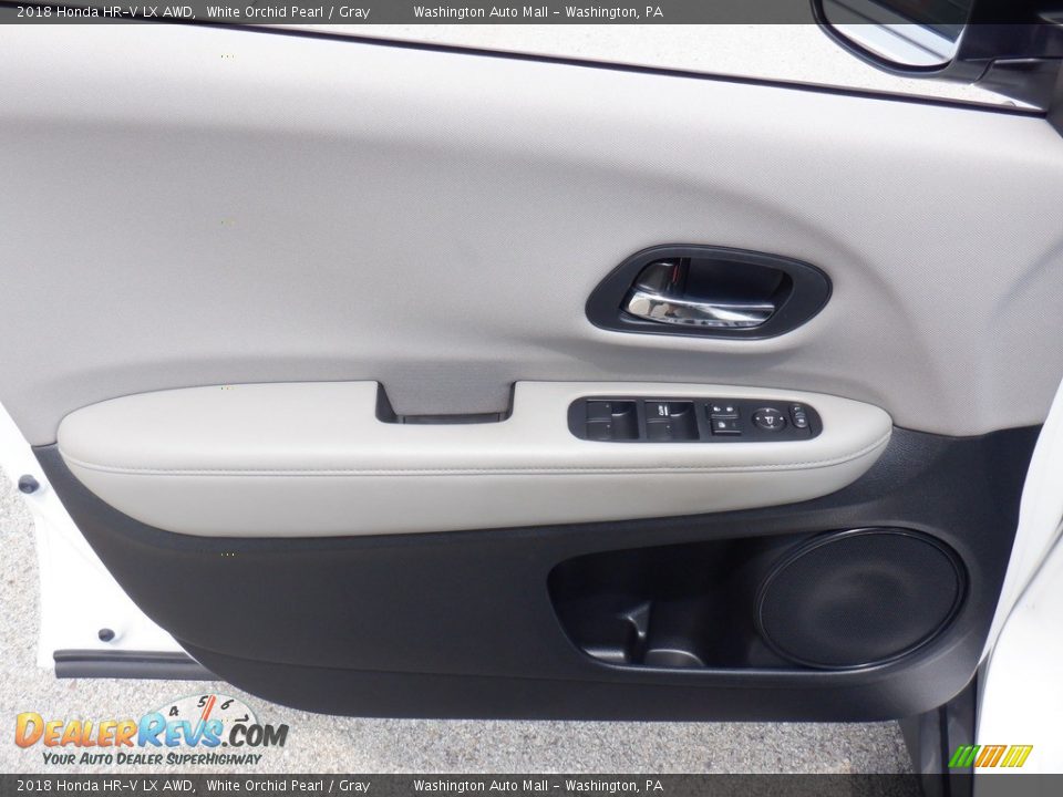 2018 Honda HR-V LX AWD White Orchid Pearl / Gray Photo #12