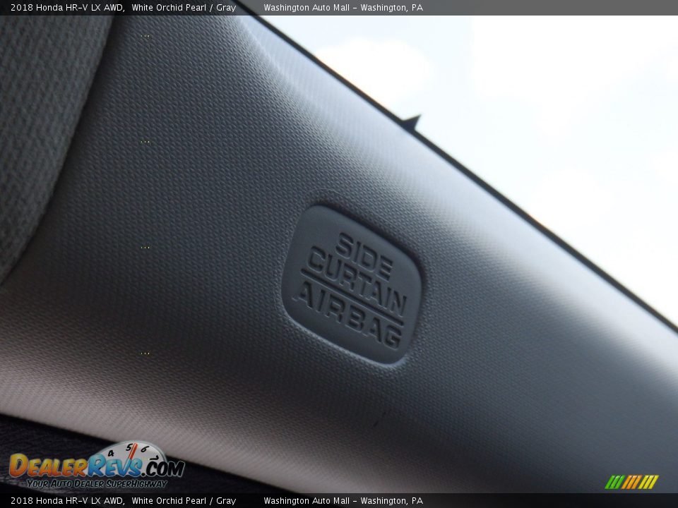 2018 Honda HR-V LX AWD White Orchid Pearl / Gray Photo #22
