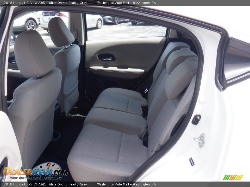 2018 Honda HR-V LX AWD White Orchid Pearl / Gray Photo #27