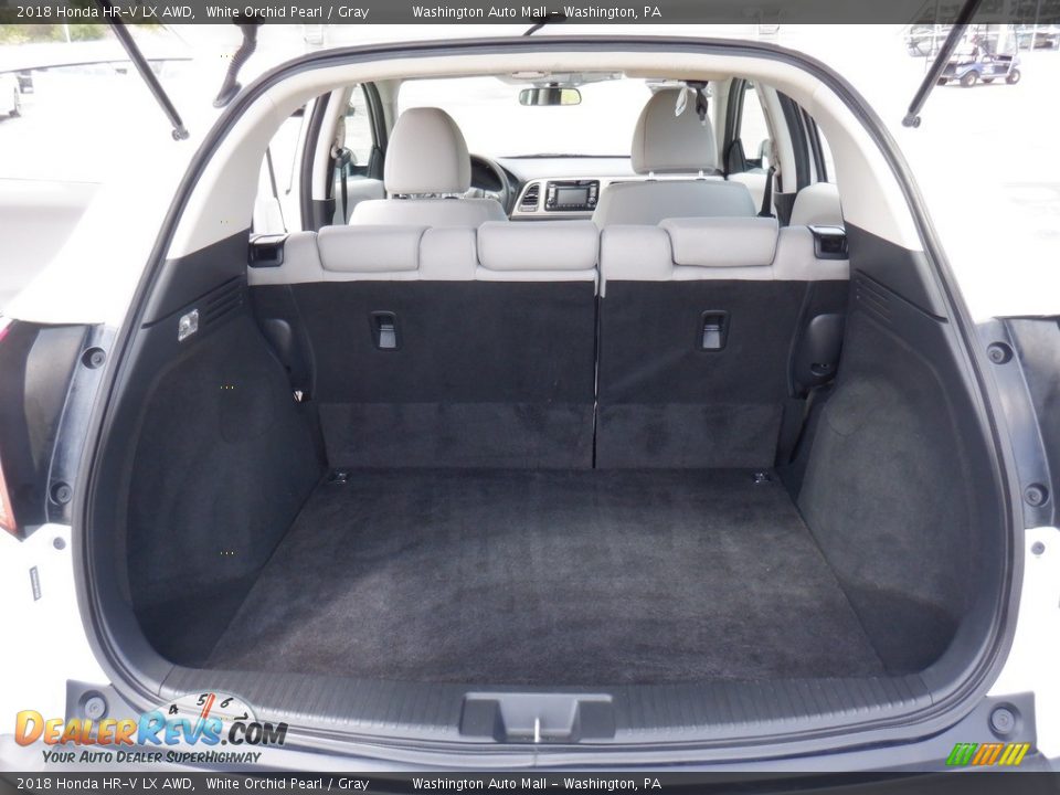2018 Honda HR-V LX AWD White Orchid Pearl / Gray Photo #28