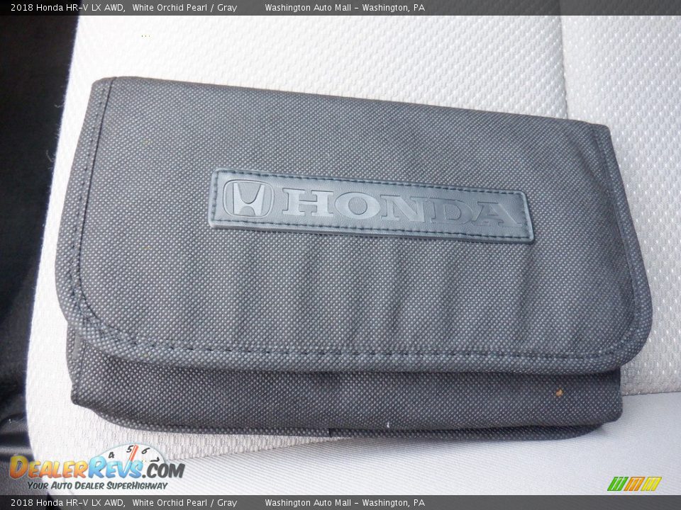 2018 Honda HR-V LX AWD White Orchid Pearl / Gray Photo #29