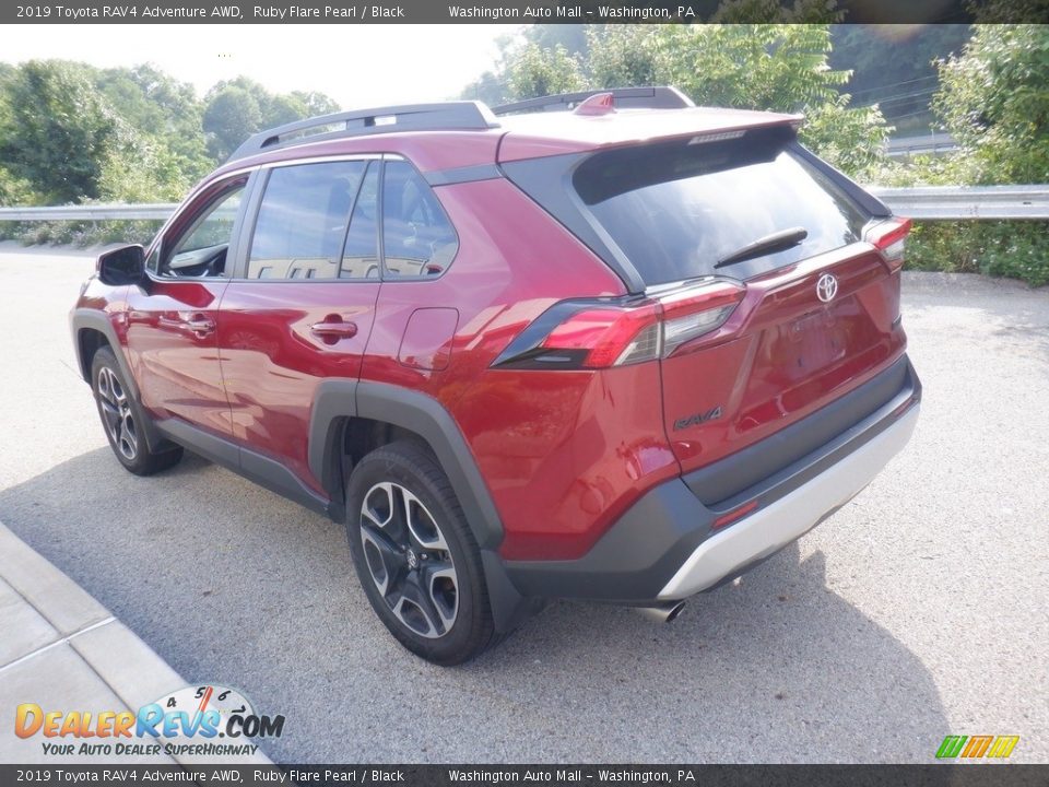 2019 Toyota RAV4 Adventure AWD Ruby Flare Pearl / Black Photo #19