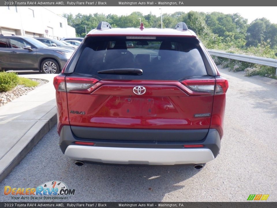 2019 Toyota RAV4 Adventure AWD Ruby Flare Pearl / Black Photo #20