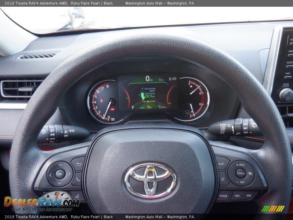 2019 Toyota RAV4 Adventure AWD Steering Wheel Photo #30