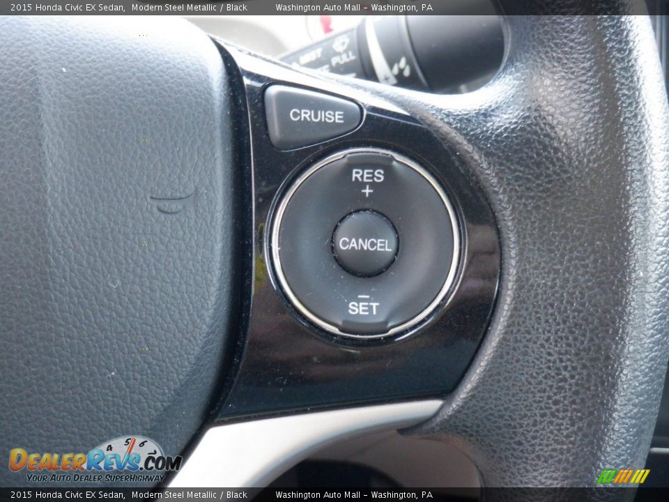 2015 Honda Civic EX Sedan Steering Wheel Photo #23