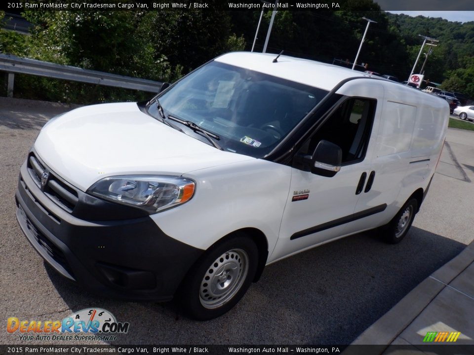 Bright White 2015 Ram ProMaster City Tradesman Cargo Van Photo #9