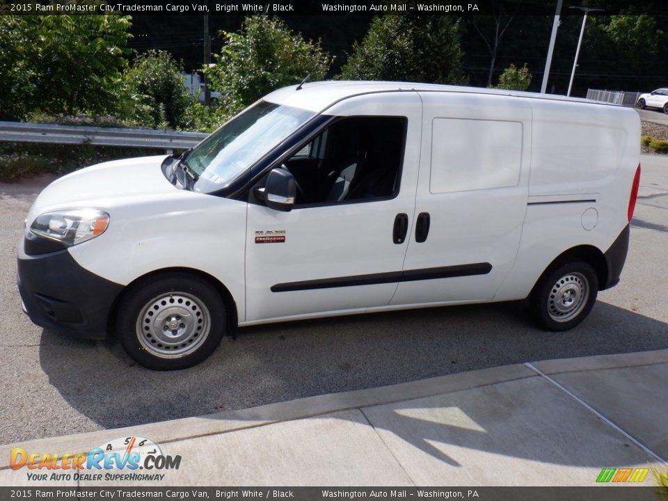 Bright White 2015 Ram ProMaster City Tradesman Cargo Van Photo #10