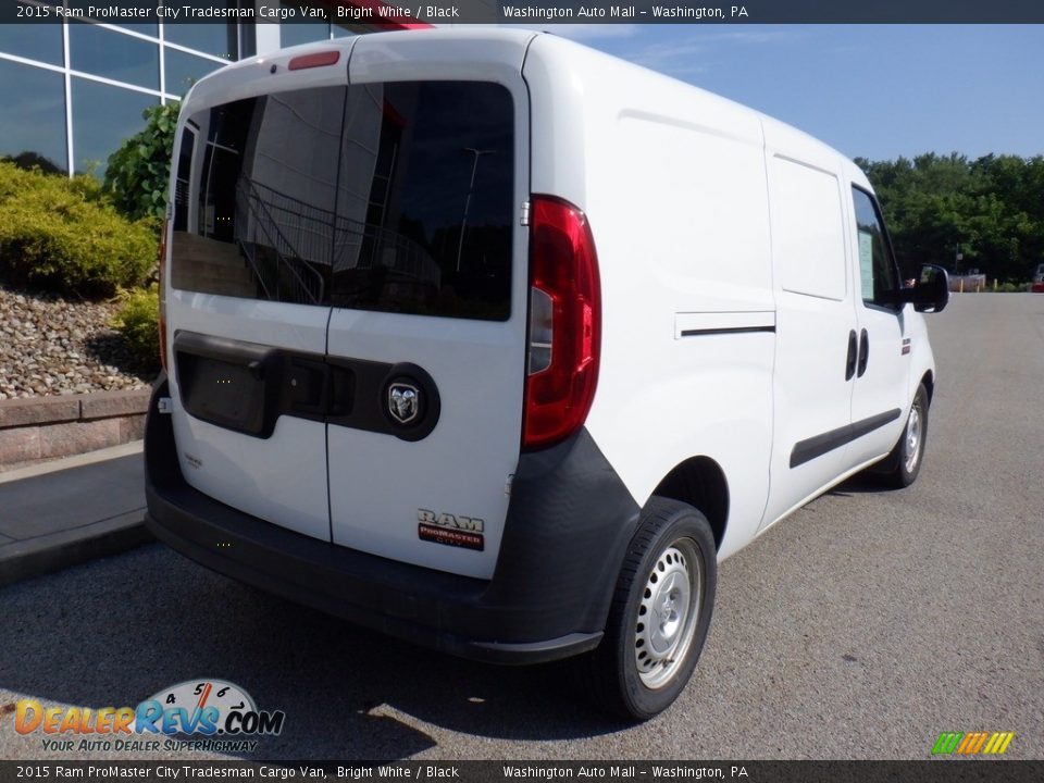 2015 Ram ProMaster City Tradesman Cargo Van Bright White / Black Photo #12