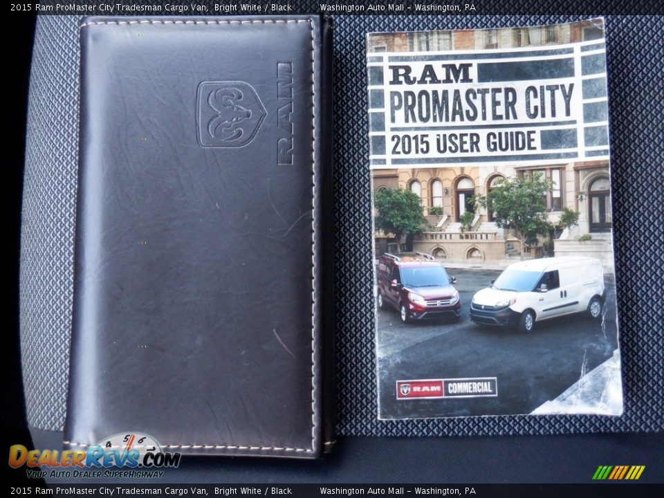 Books/Manuals of 2015 Ram ProMaster City Tradesman Cargo Van Photo #23