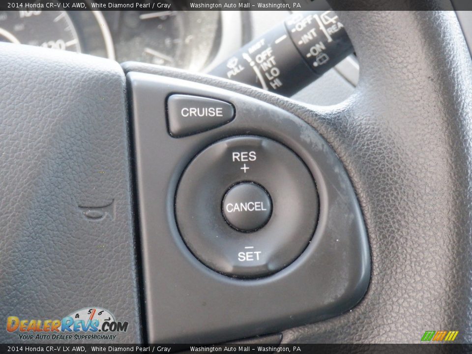 2014 Honda CR-V LX AWD White Diamond Pearl / Gray Photo #19