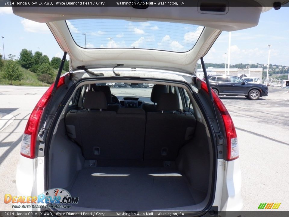 2014 Honda CR-V LX AWD White Diamond Pearl / Gray Photo #23