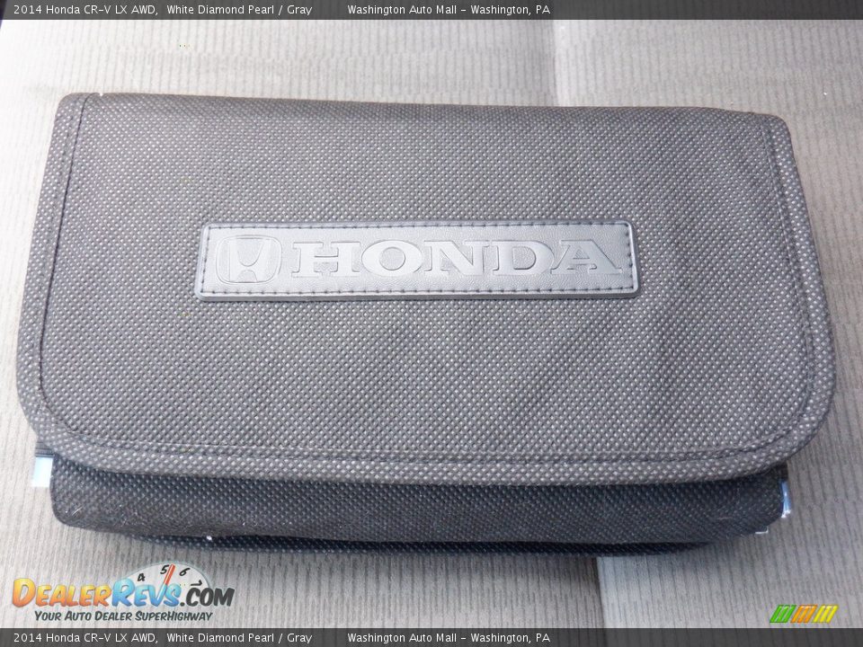 2014 Honda CR-V LX AWD White Diamond Pearl / Gray Photo #24