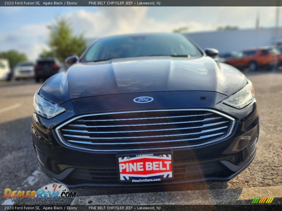 2020 Ford Fusion SE Agate Black / Ebony Photo #2