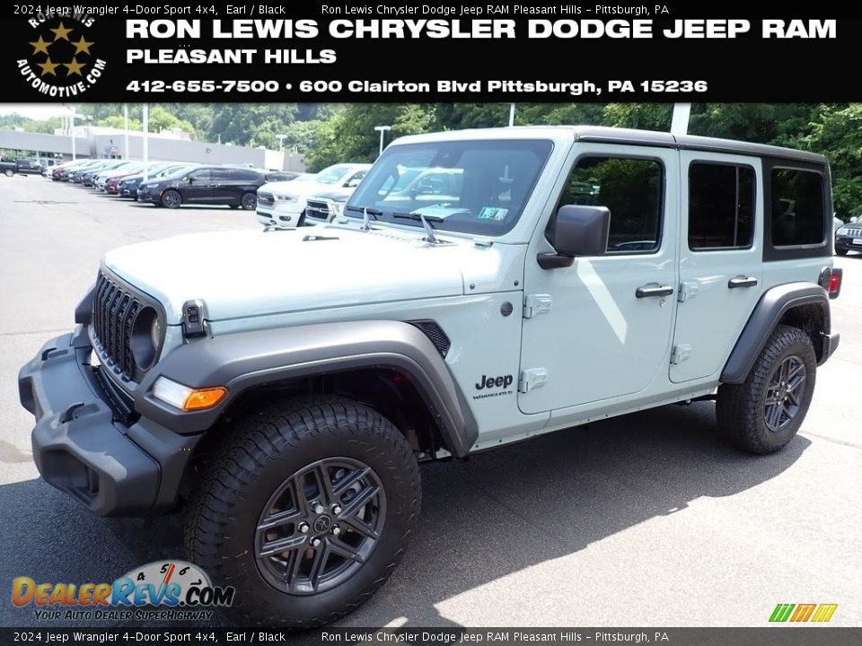 2024 Jeep Wrangler 4-Door Sport 4x4 Earl / Black Photo #1