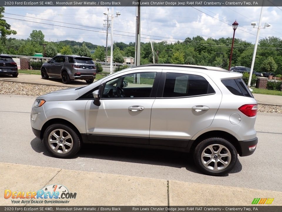 2020 Ford EcoSport SE 4WD Moondust Silver Metallic / Ebony Black Photo #5