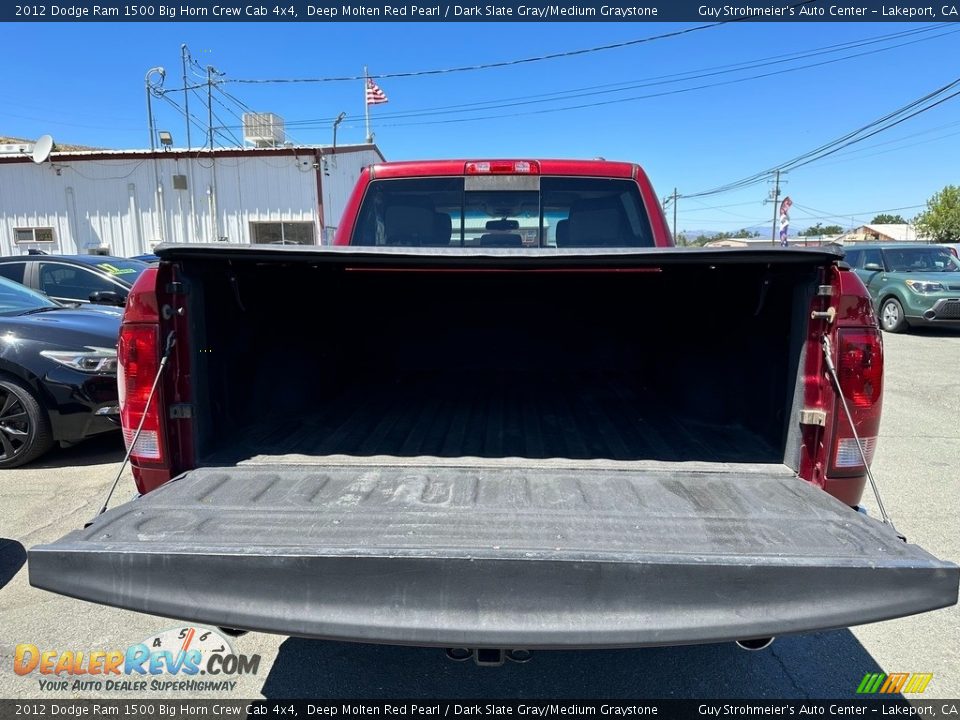 2012 Dodge Ram 1500 Big Horn Crew Cab 4x4 Deep Molten Red Pearl / Dark Slate Gray/Medium Graystone Photo #7