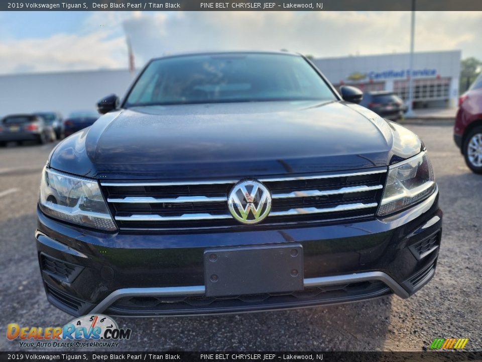 2019 Volkswagen Tiguan S Deep Black Pearl / Titan Black Photo #2