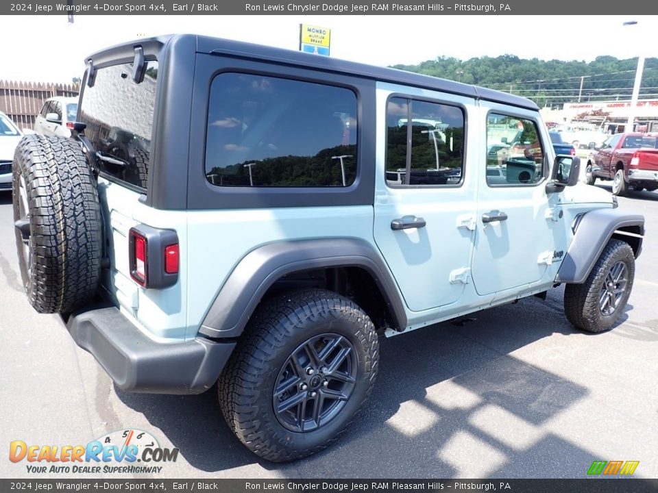 2024 Jeep Wrangler 4-Door Sport 4x4 Earl / Black Photo #6