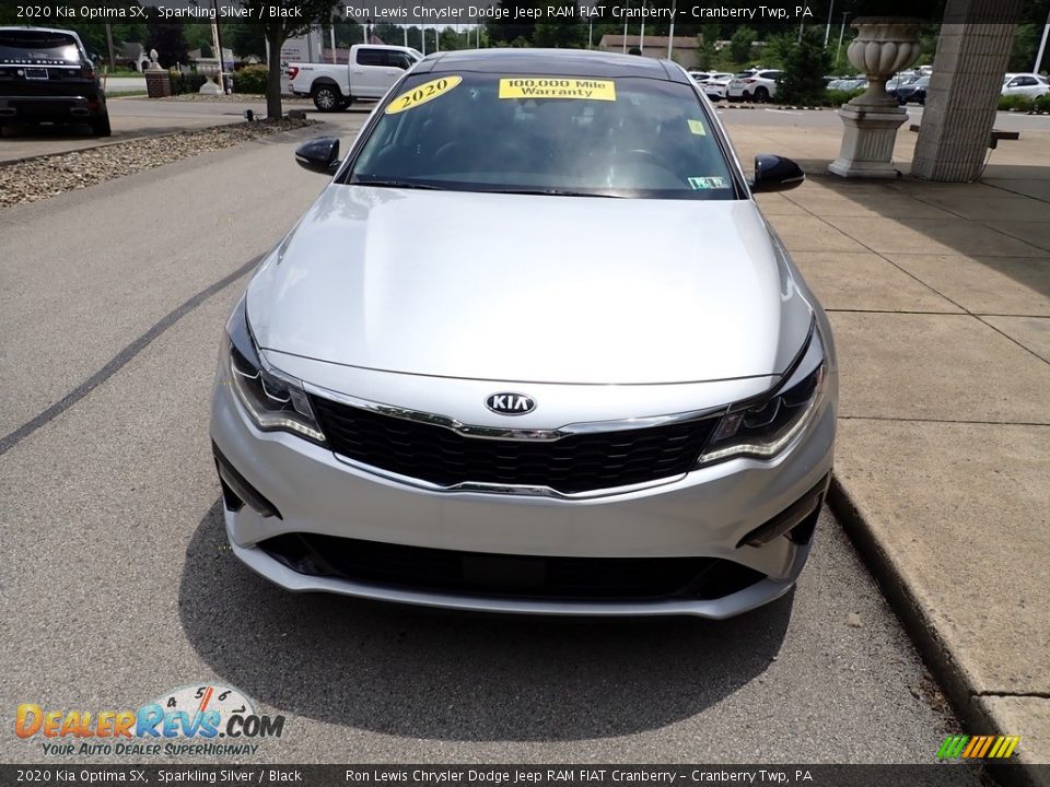 2020 Kia Optima SX Sparkling Silver / Black Photo #3