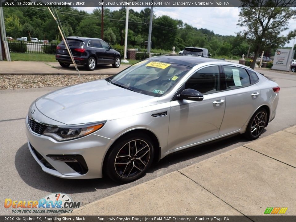 2020 Kia Optima SX Sparkling Silver / Black Photo #4